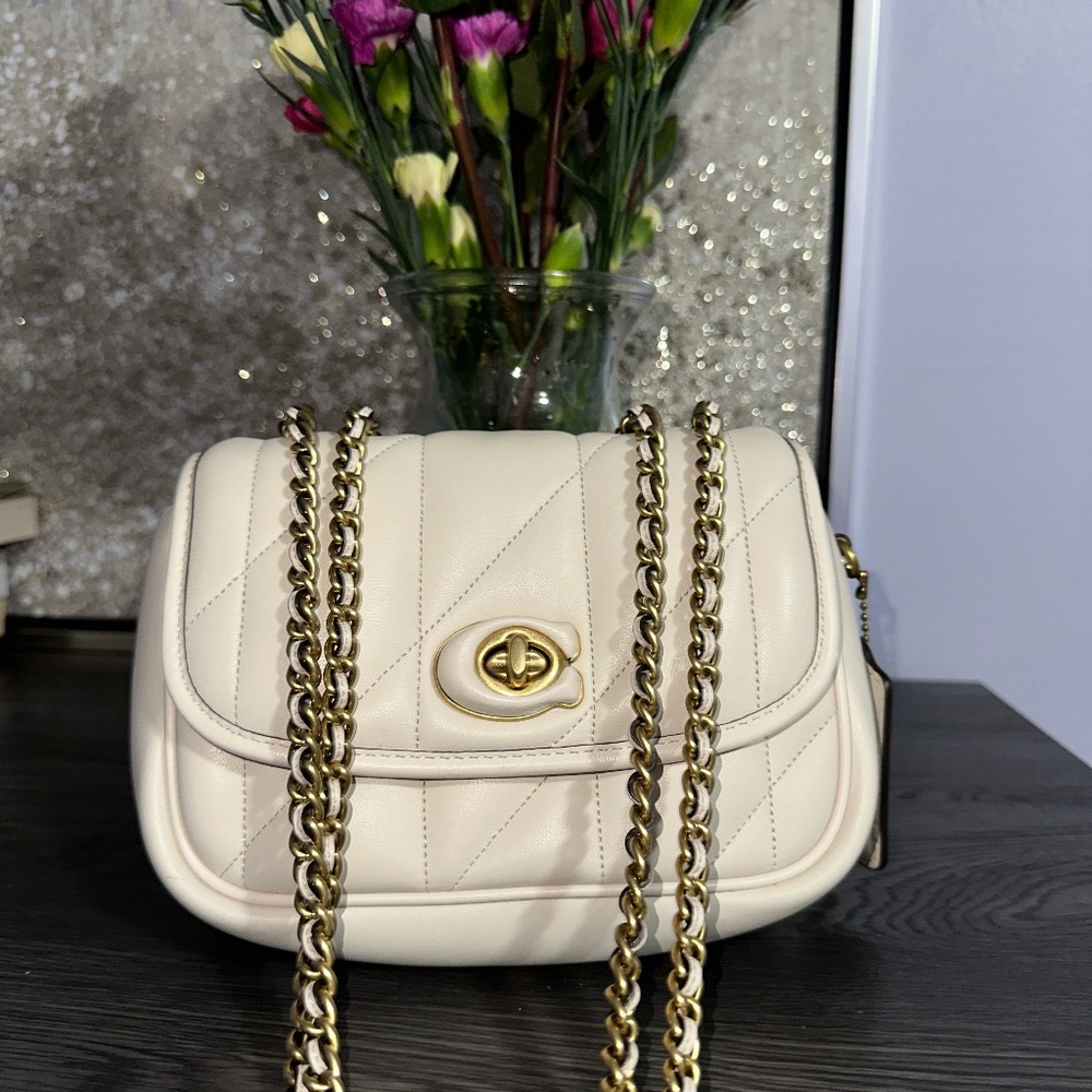 Coach small Madison quilted pillow crossbody